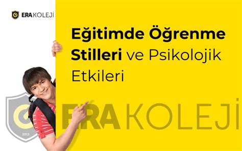 Öğrenme Stilleri ve Eğitimdeki Etkileri